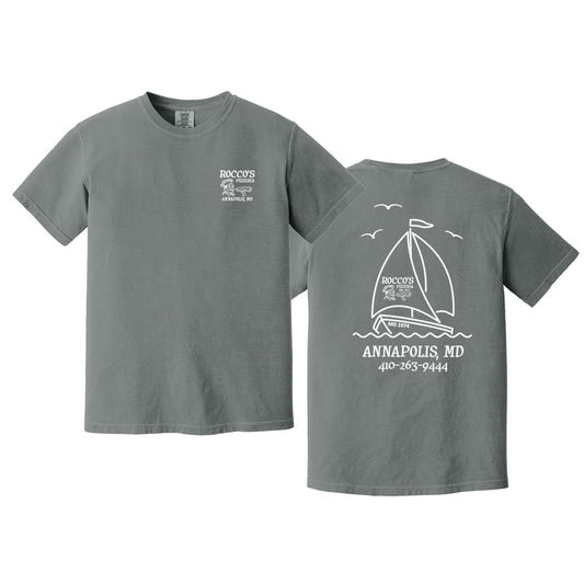 Rocco's Comfort Colors Short Sleeve Tee (Grey)