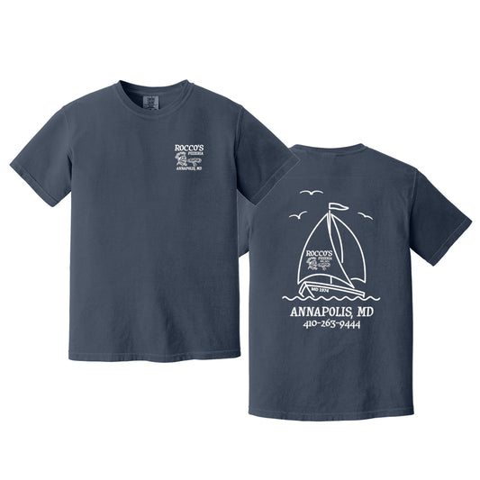 Rocco's Comfort Colors Short Sleeve Tee (Blue)