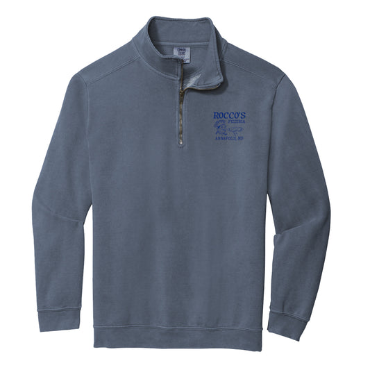 Rocco's Comfort Colors Quarterzip (Blue)